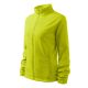 Rimeck Jacket - Műanyag cipzáras, női polár felső - Lime - S