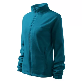   Rimeck Jacket - Műanyag cipzáras, női polár felső - Petrol kék - L