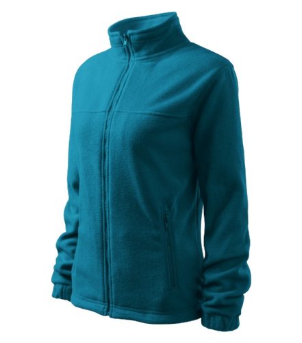 Rimeck Jacket - Műanyag cipzáras, női polár felső - Petrol kék - 2XL