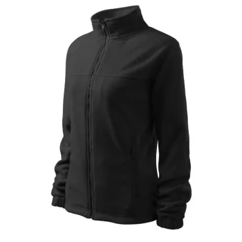   Rimeck Jacket - Műanyag cipzáras, női polár felső - Ébenszürke - M