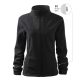 Rimeck Jacket - Műanyag cipzáras, női polár felső - Ébenszürke - M (brand label)