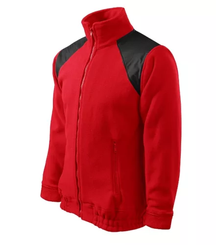 Rimeck Jacket Hi-Q  - Műanyag cipzáras, unisex polár felső - Piros - S