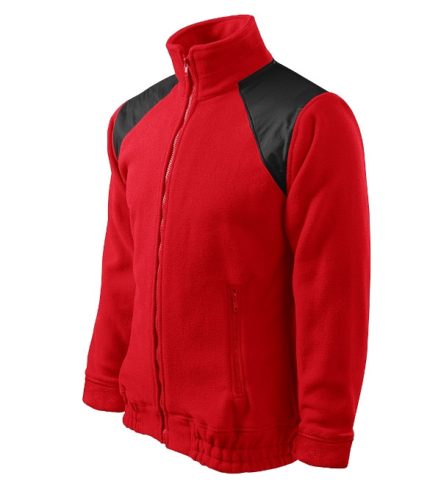 Rimeck Jacket Hi-Q  - Műanyag cipzáras, unisex polár felső - Piros - M
