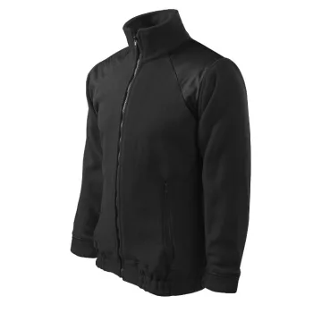   Rimeck Jacket Hi-Q  - Műanyag cipzáras, unisex polár felső - Ébenszürke - S