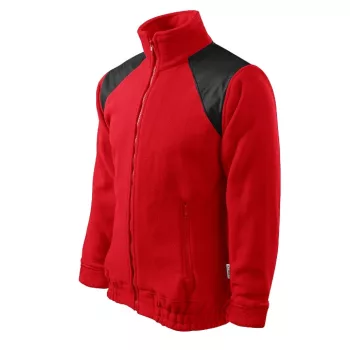   Rimeck Jacket Hi-Q  - Műanyag cipzáras, unisex polár felső - Piros - XL (brand label)