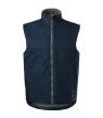 Rimeck Body Warmer - Műanyag cipzáras, polár béléses unisex mellény - Tengerészkék - L