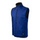 Rimeck Body Warmer - Műanyag cipzáras, polár béléses unisex mellény - Királykék - S