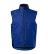 Rimeck Body Warmer - Műanyag cipzáras, polár béléses unisex mellény - Királykék - L