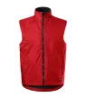 Rimeck Body Warmer - Műanyag cipzáras, polár béléses unisex mellény - Piros - XL