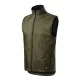 Rimeck Body Warmer - Műanyag cipzáras, polár béléses unisex mellény - Military - 4XL