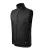 Rimeck Body Warmer - Műanyag cipzáras, polár béléses unisex mellény - Ébenszürke - M