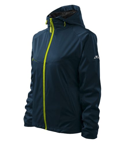 Malfini Cool - Vízálló és szélálló, 3 régetű softshell női kabát - Tengerészkék - M