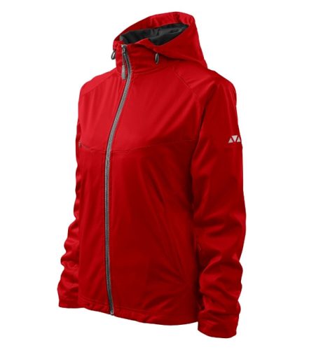 Malfini Cool - Vízálló és szélálló, 3 régetű softshell női kabát - Piros - M