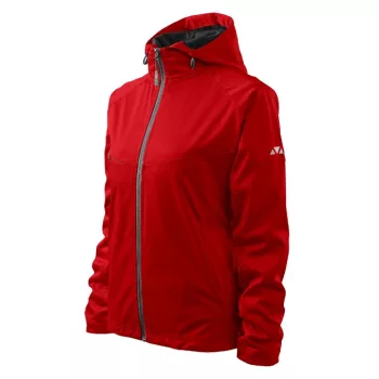   Malfini Cool - Vízálló és szélálló, 3 régetű softshell női kabát - Piros - L