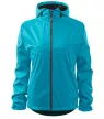 Malfini Cool - Vízálló és szélálló, 3 régetű softshell női kabát - Türkiz - S