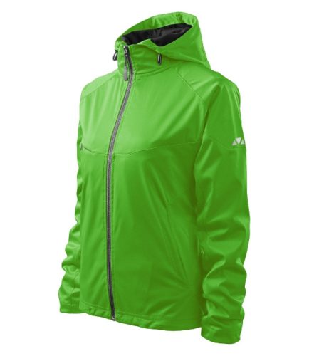 Malfini Cool - Vízálló és szélálló, 3 régetű softshell női kabát - Almazöld - M