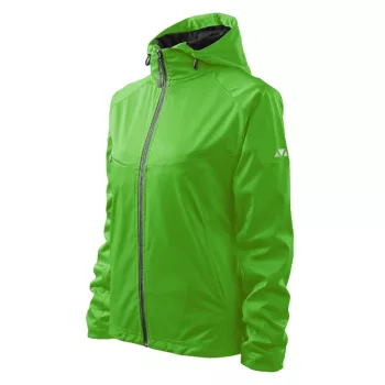   Malfini Cool - Vízálló és szélálló, 3 régetű softshell női kabát - Almazöld - 2XL