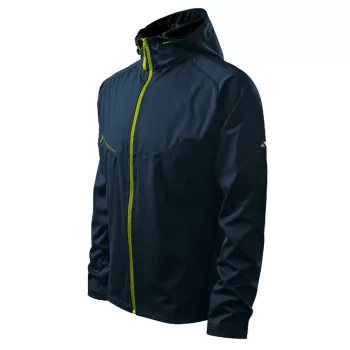   Malfini Cool -  Vízálló és szélálló, 3 régetű softshell férfi kabát - Tengerészkék - XL