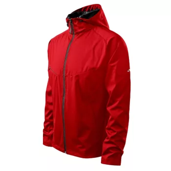   Malfini Cool -  Vízálló és szélálló, 3 régetű softshell férfi kabát - Piros - L
