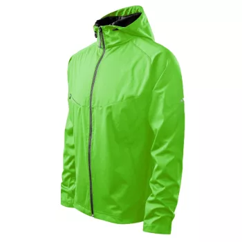   Malfini Cool -  Vízálló és szélálló, 3 régetű softshell férfi kabát - Almazöld - S