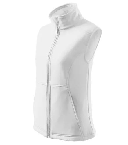 Malfini Vision - Polár béléses, 2 régetű softshell női mellény - Fehér - 2XL