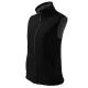Malfini Vision - Polár béléses, 2 régetű softshell női mellény - Fekete - XS