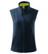 Malfini Vision - Polár béléses, 2 régetű softshell női mellény - Tengerészkék - S