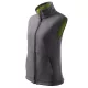 Malfini Vision - Polár béléses, 2 régetű softshell női mellény - Acélszürke - XS
