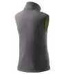 Malfini Vision - Polár béléses, 2 régetű softshell női mellény - Acélszürke - XL