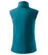Malfini Vision - Polár béléses, 2 régetű softshell női mellény - Sötét türkiz - XL