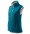 Malfini Vision - Polár béléses, 2 régetű softshell női mellény - Sötét türkiz - 2XL