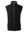 Malfini Vision - Polár béléses, 2 régetű softshell férfi mellény - Fekete - M