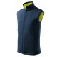 Malfini Vision - Polár béléses, 2 régetű softshell férfi mellény - Tengerészkék - S