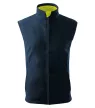 Malfini Vision - Polár béléses, 2 régetű softshell férfi mellény - Tengerészkék - S