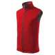 Malfini Vision - Polár béléses, 2 régetű softshell férfi mellény - Piros - S