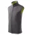 Malfini Vision - Polár béléses, 2 régetű softshell férfi mellény - Acélszürke - M