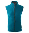 Malfini Vision - Polár béléses, 2 régetű softshell férfi mellény - Sötét türkiz - M