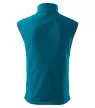 Malfini Vision - Polár béléses, 2 régetű softshell férfi mellény - Sötét türkiz - XL