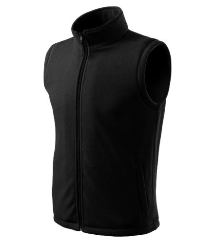 Rimeck Next - Hőtartó, polár unisex mellény - Fekete - XS