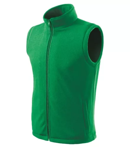 Rimeck Next - Hőtartó, polár unisex mellény - Fűzöld - 3XL