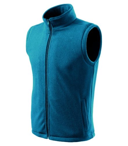 Rimeck Next - Hőtartó, polár unisex mellény - Petrol kék - 2XL