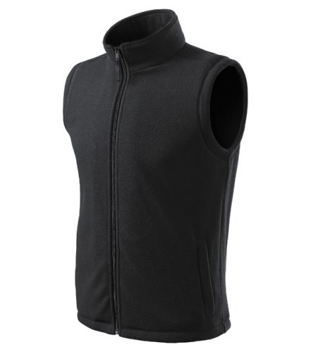 Rimeck Next - Hőtartó, polár unisex mellény - Ébenszürke - XS