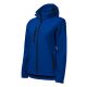 Malfini Performance - Ívelt szabású, eltávolítható kapucnis, polár belsős softshell női kabát - Királykék - 2XL
