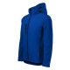 Malfini Performance - Ívelt szabású, eltávolítható kapucnis, polár belsős softshell férfi kabát - Királykék - 4XL