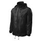 Malfini Windy - Vékony, szélálló anyagú unisex széldzseki - Fekete - S