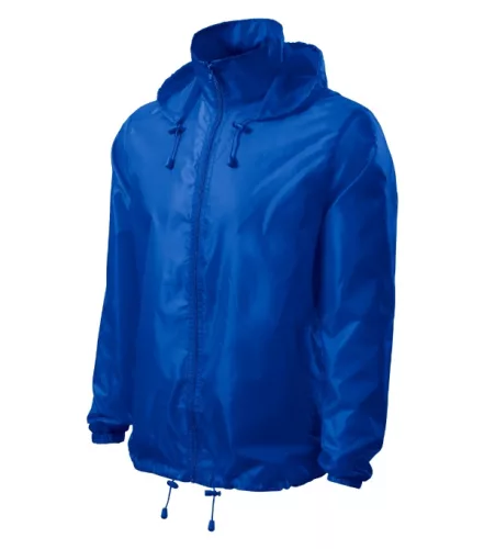 Malfini Windy - Vékony, szélálló anyagú unisex széldzseki - Királykék - M