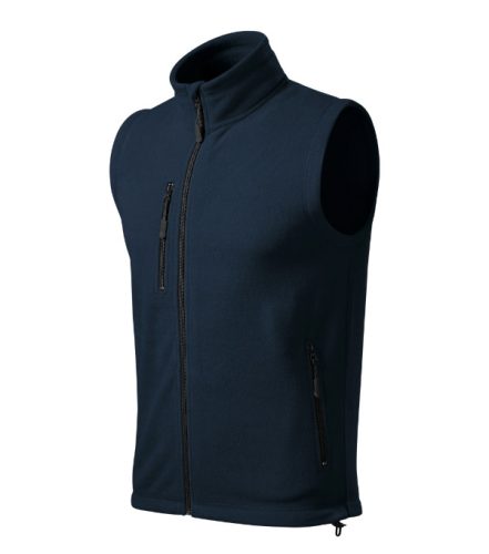 Malfini Exit - Hőtartó anyagú unisex polár mellény - Tengerészkék - XS