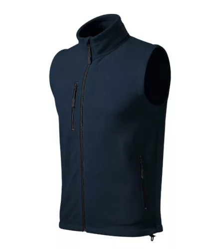 Malfini Exit - Hőtartó anyagú unisex polár mellény - Tengerészkék - XL
