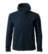 Malfini Nano - Nanotex® felületi kezeléses, kapucnis, vékony softshell férfi kabát - Tengerészkék - S