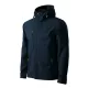 Malfini Nano - Nanotex® felületi kezeléses, kapucnis, vékony softshell férfi kabát - Tengerészkék - XL
